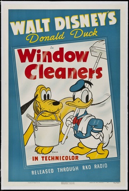 <i>Window Cleaners</i> 1940 Donald Duck cartoon