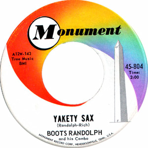 <span class="mw-page-title-main">Yakety Sax</span> 1963 instrumental composed by James Q. "Spider" Rich and Boots Randolph