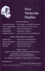 <i>New Nietzsche Studies</i> Academic journal