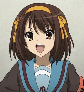 <span class="mw-page-title-main">Haruhi Suzumiya (character)</span> Fictional character from The Melancholy of Haruhi Suzumiya