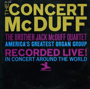 <i>The Concert McDuff</i> 1965 live album by Jack McDuff