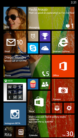 <span class="mw-page-title-main">Windows Phone</span> Family of mobile operating systems developed by Microsoft