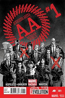 <i>Avengers Arena</i> Marvel comic book series