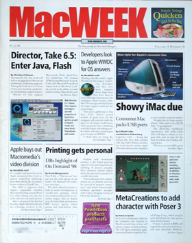 <i>MacWEEK</i> San Francisco based trade journal