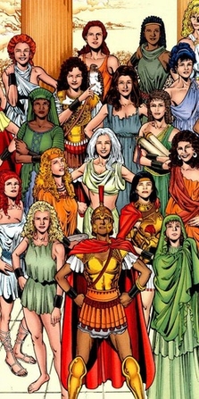 <span class="mw-page-title-main">Amazons (DC Comics)</span> Race of warrior women in DC Comics