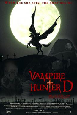 <i>Vampire Hunter D: Bloodlust</i> 2000 Japanese animated film by Yoshiaki Kawajiri