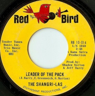 <span class="mw-page-title-main">Leader of the Pack</span> 1964 single by the Shangri-Las