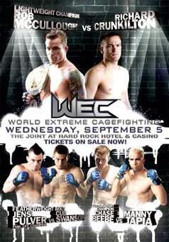 <span class="mw-page-title-main">WEC 30</span> WEC MMA event in 2007