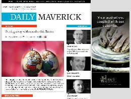 <i>Daily Maverick</i> South African newspaper