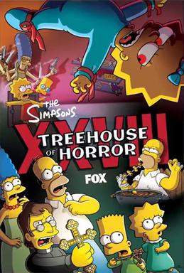 <span class="mw-page-title-main">Treehouse of Horror XXVIII</span> 4th episode of the 29th season of The Simpsons