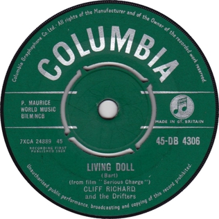 <span class="mw-page-title-main">Living Doll (song)</span> Single