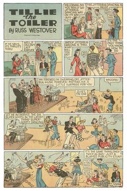 <i>Tillie the Toiler</i> Comic strip by Russ Westover (1921–1959)