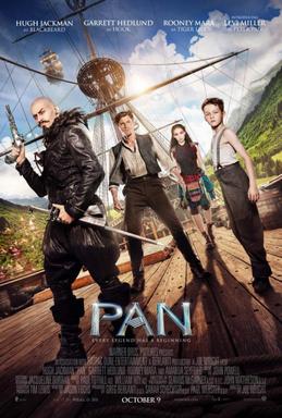 <i>Pan</i> (2015 film) 2015 American film directed by Joe Wright