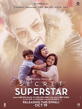 <i>Secret Superstar</i> 2017 Indian Hindi-language musical drama film