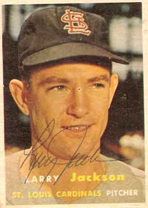 <span class="mw-page-title-main">Larry Jackson</span> American baseball player (1931–1990)