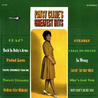 <i>Patsy Clines Greatest Hits</i> 1967 greatest hits album by Patsy Cline