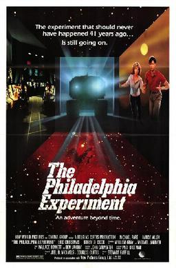 <i>The Philadelphia Experiment</i> (film) 1984 science fiction film directed by Stewart Raffill