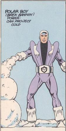 <span class="mw-page-title-main">Polar Boy</span> DC comics character