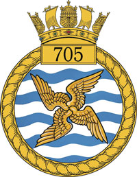 <span class="mw-page-title-main">705 Naval Air Squadron</span> Royal Navy Fleet Air Arm Squadron