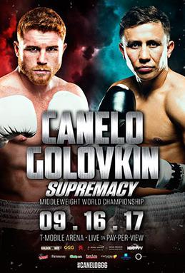 <span class="mw-page-title-main">Canelo Álvarez vs. Gennady Golovkin</span> 2017 professional boxing match