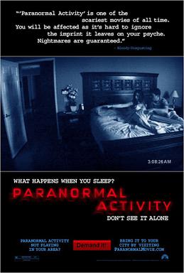 <i>Paranormal Activity</i> 2007 film by Oren Peli