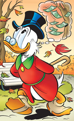 <span class="mw-page-title-main">Scrooge McDuck</span> Disney comics character