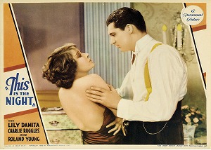 <i>This Is the Night</i> (1932 film) 1932 film