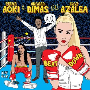 <span class="mw-page-title-main">Beat Down</span> 2012 single by Steve Aoki and Angger Dimas featuring Iggy Azalea