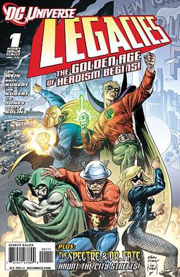 <i>DC Universe: Legacies</i> DC comics made in 2010