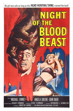 <i>Night of the Blood Beast</i> 1958 American science-fiction horror film by Bernard L. Kowalski