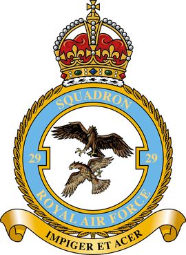 <span class="mw-page-title-main">No. 29 Squadron RAF</span> Flying squadron of the Royal Air Force