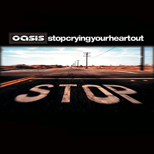 <span class="mw-page-title-main">Stop Crying Your Heart Out</span> 2002 single by Oasis