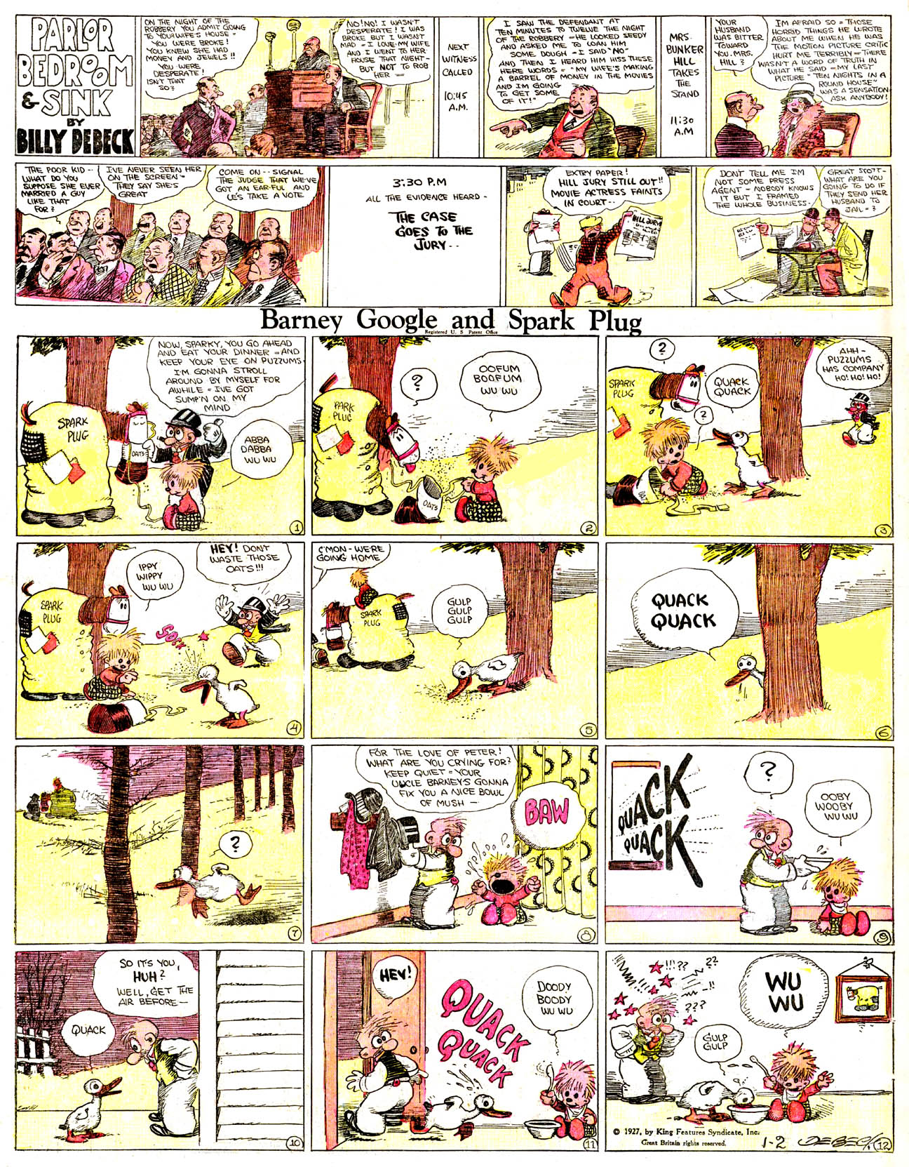 <span class="mw-page-title-main">Sunday comics</span> Newspaper comic-strip format