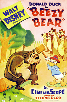 <i>Beezy Bear</i> 1955 Donald Duck cartoon