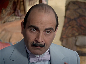 <span class="mw-page-title-main">Hercule Poirot</span> Fictional detective character created by Agatha Christie