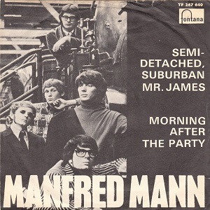 <span class="mw-page-title-main">Semi-Detached, Suburban Mr. James</span> 1966 single by Manfred Mann