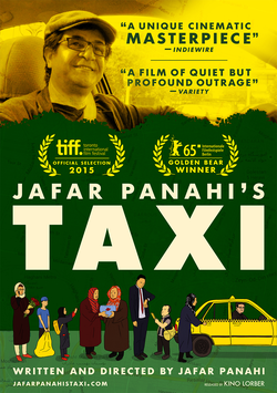 <i>Taxi</i> (2015 film) 2015 Iranian docufiction film directed by Jafar Panahi