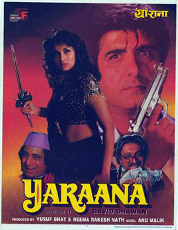 <i>Yaraana</i> (1995 film) 1995 film by David Dhawan