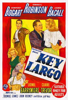 <i>Key Largo</i> (film) 1948 film noir crime drama