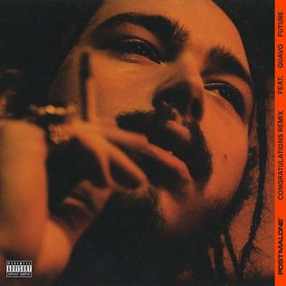 <span class="mw-page-title-main">Congratulations (Post Malone song)</span> 2017 single by Post Malone