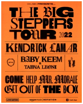 <span class="mw-page-title-main">The Big Steppers Tour</span> 2022–2023 concert tour by Kendrick Lamar