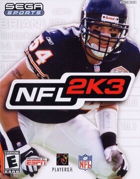 <i>NFL 2K3</i> 2002 video game