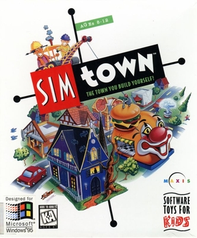 <i>SimTown</i> 1995 video game