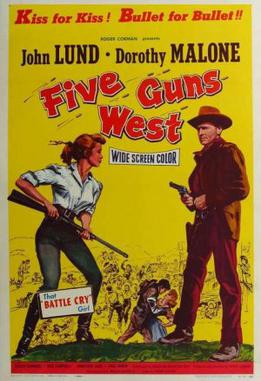 <i>Five Guns West</i> 1955 American film