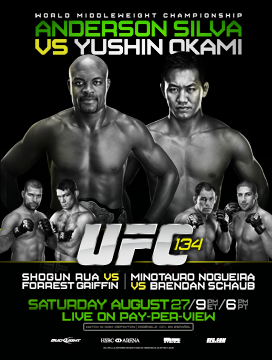 <span class="mw-page-title-main">UFC 134</span> UFC mixed martial arts event in 2011