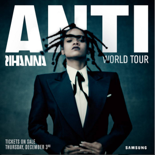 <span class="mw-page-title-main">Anti World Tour</span> 2016 concert tour by Rihanna