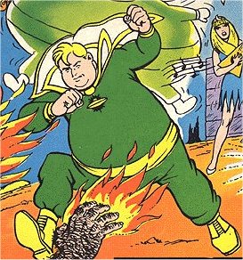 <span class="mw-page-title-main">Fatman the Human Flying Saucer</span> Comic book superhero