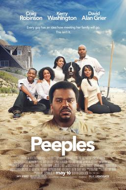 <i>Peeples</i> (film) 2013 American comedy movie