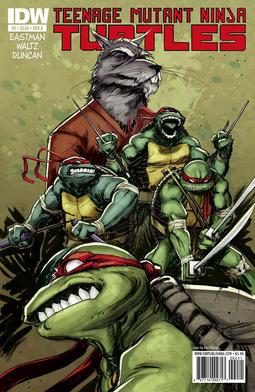 <i>Teenage Mutant Ninja Turtles</i> (IDW Publishing) Ongoing American comic book series