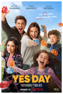 <i>Yes Day</i> 2021 comedy-drama film